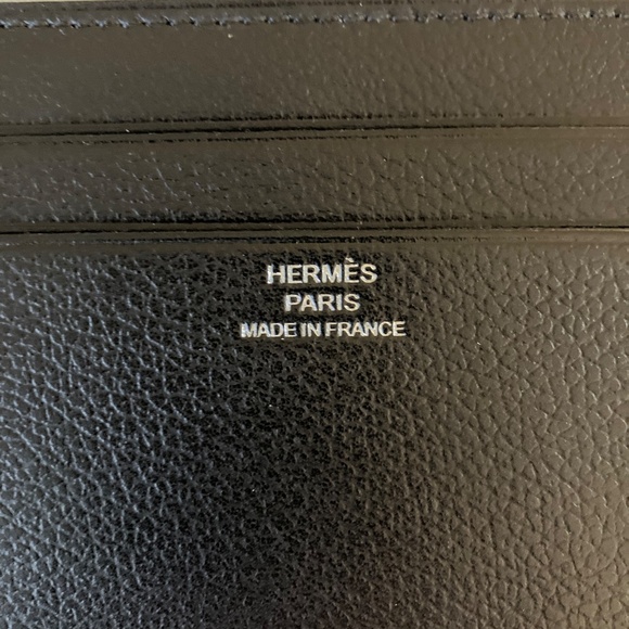Hermes Citizen Twill Card Holder - Picture 3 of 6